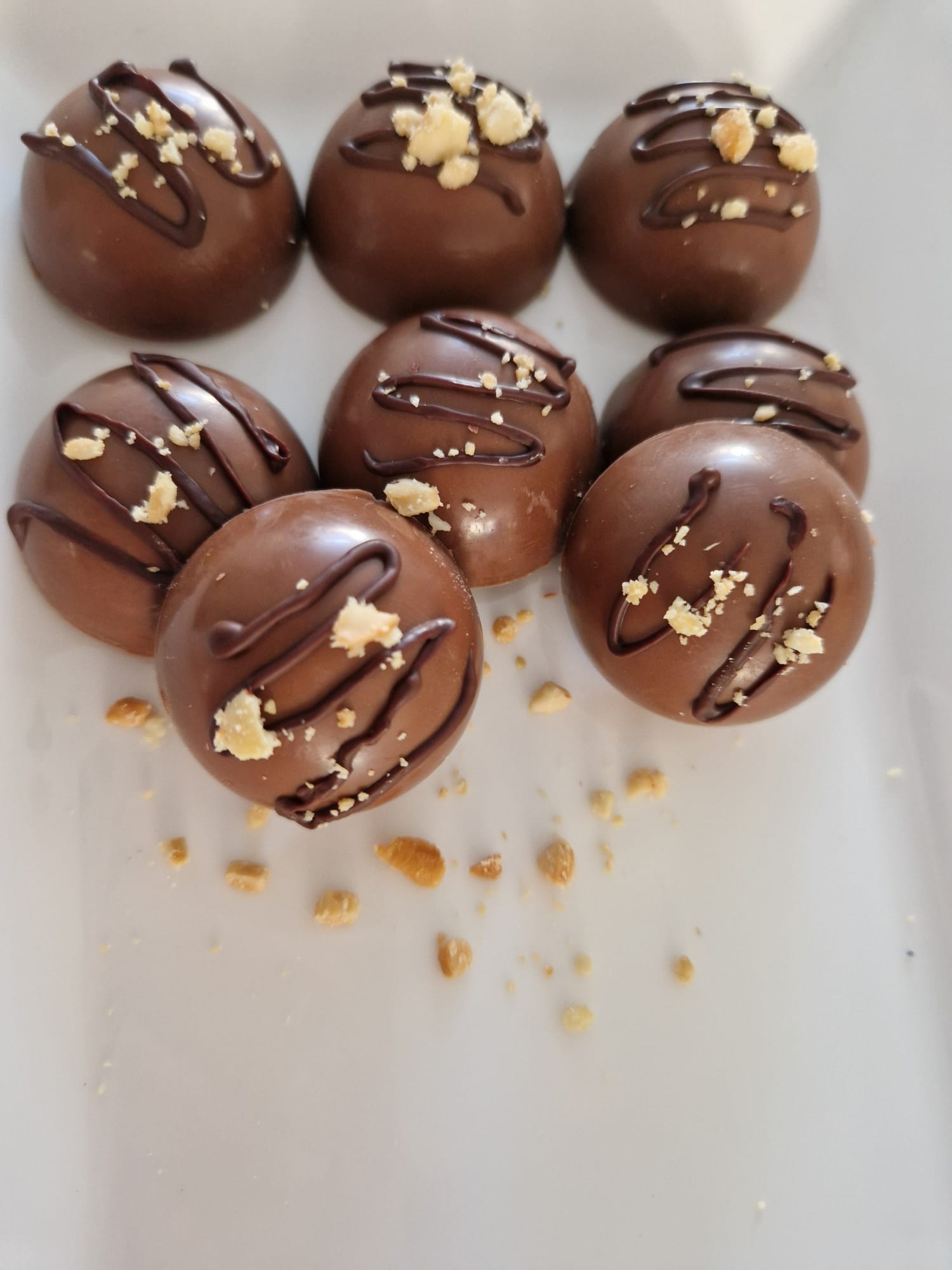 Donkere chocoladebonbons van Karivé
