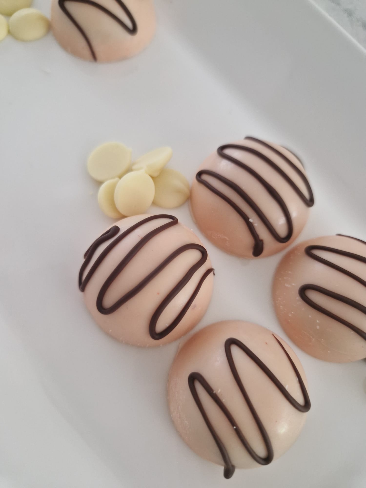 Collectie handgemaakte bonbons